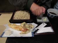 こちらは父が食した天ぷらセット。